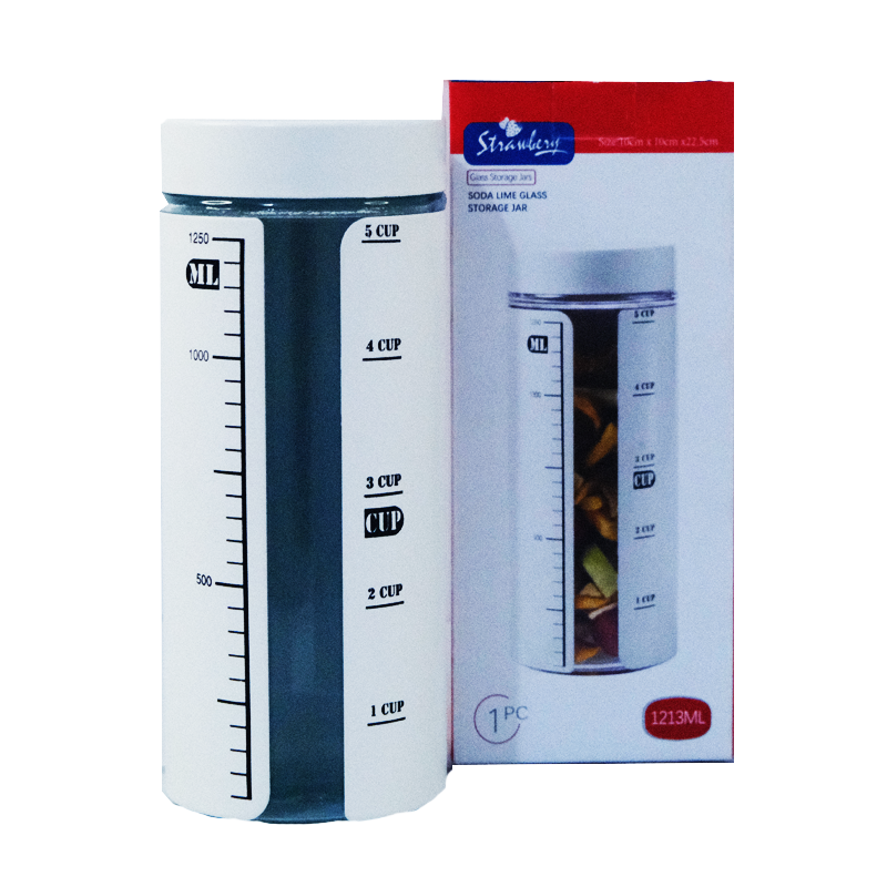 Glass Storage Jar (1213ml)